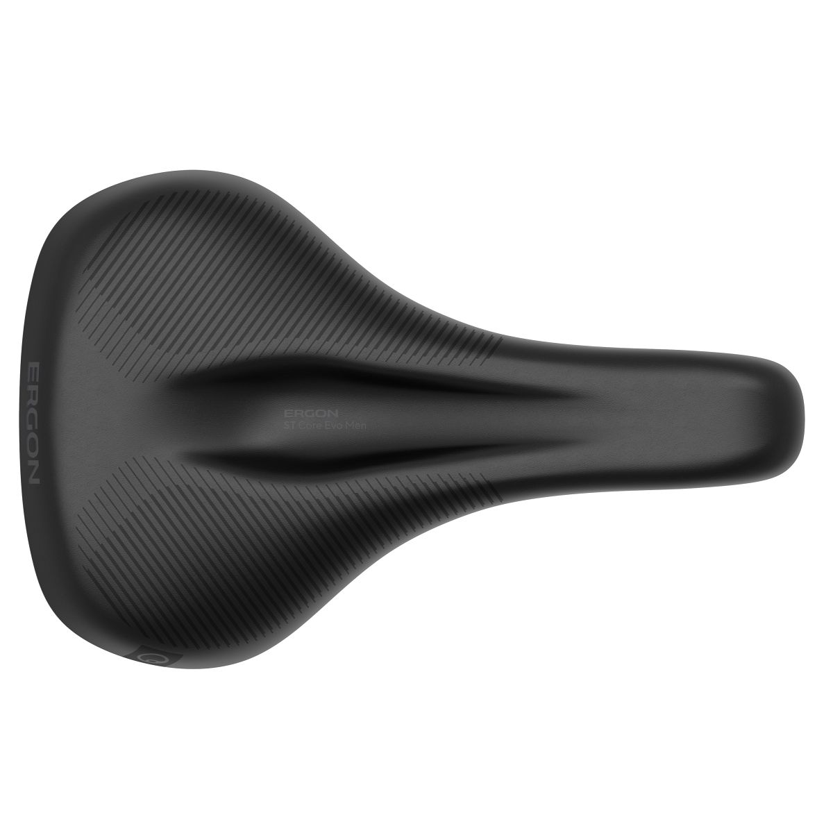 Ergon ST Core Evo ergonomischer Trekking Fahrrad Sattel schwarz