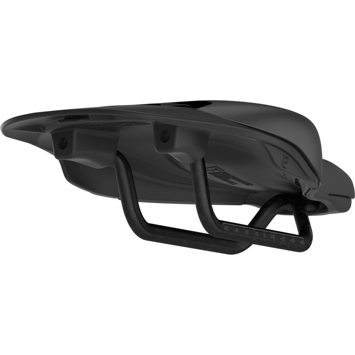 SQlab 613 Ergowave R Carbon ltd. Team Unisex Triathlon Fahrrad Sattel schwarz