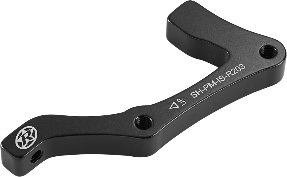 Reverse Scheibenbremsen Adapter Shimano IS-PM 203 hinten schwarz