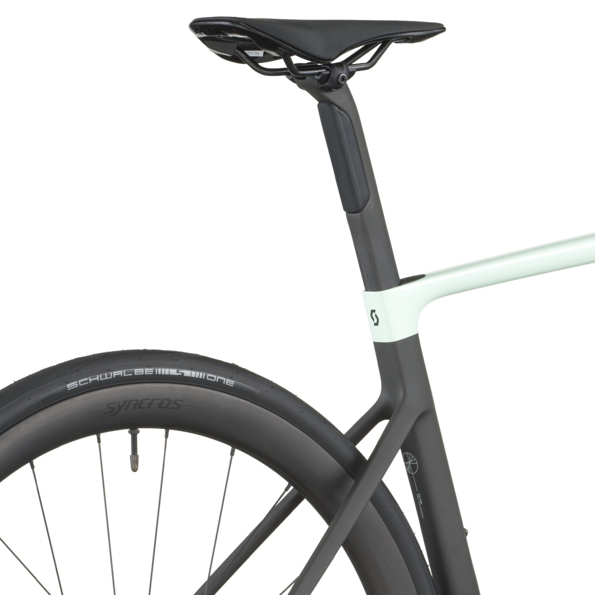 Scott Addict RC 30 Carbon Rennrad frozen grün/schwarz 2026