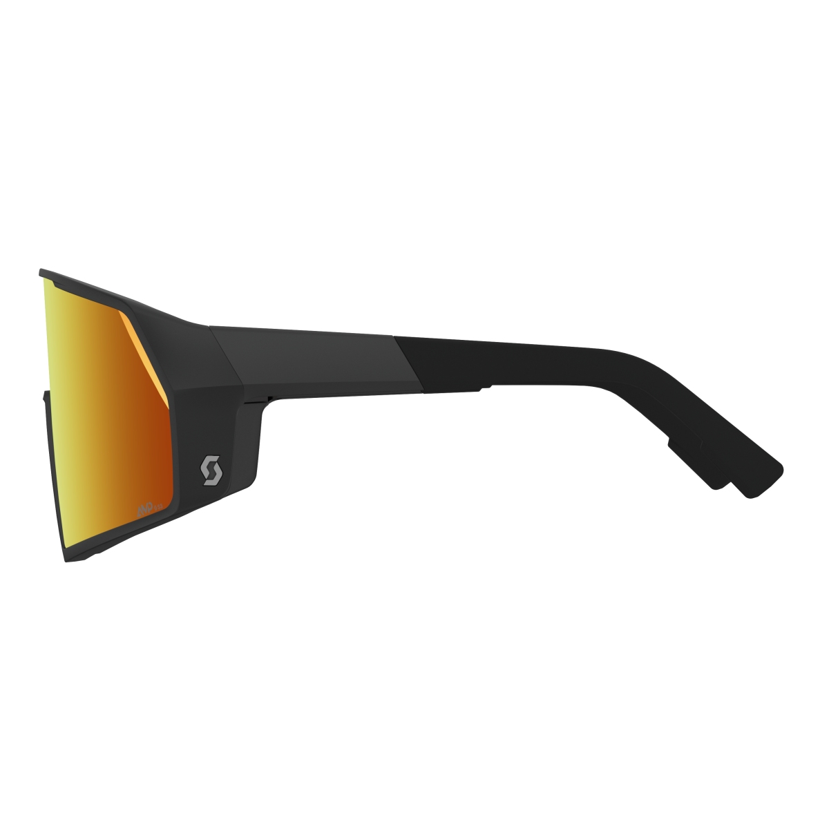 Scott Pro Shield AMP Wechselscheiben Fahrradbrille schwarz/rot chrome