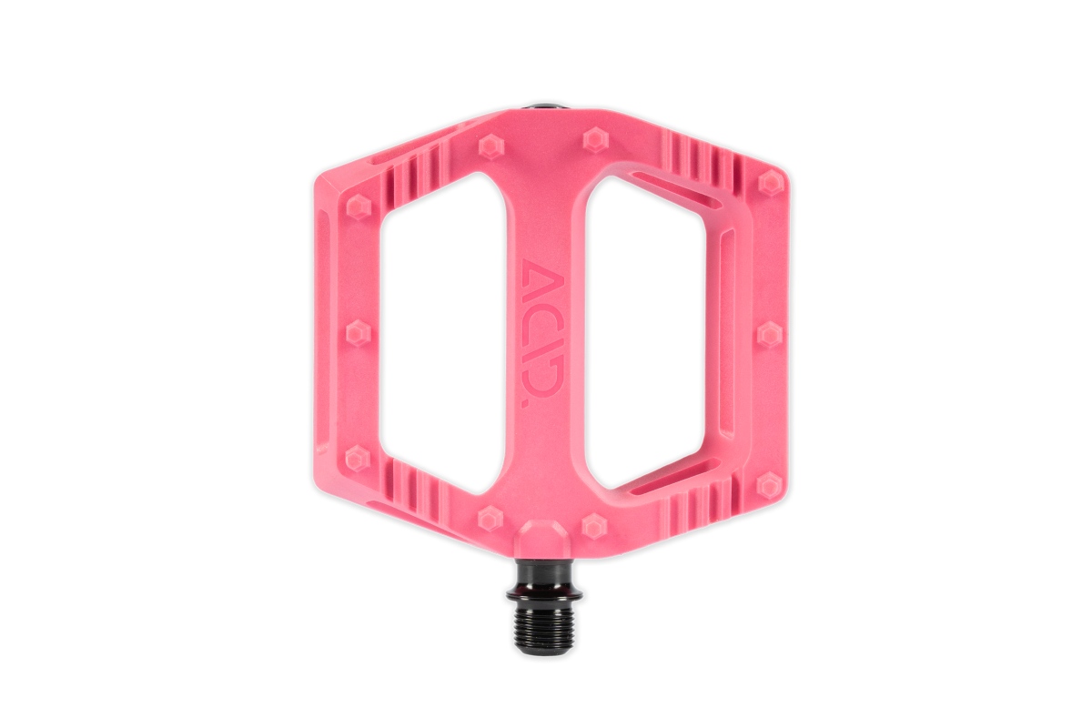 Acid Flat P10 MTB Fahrrad Pedale pink