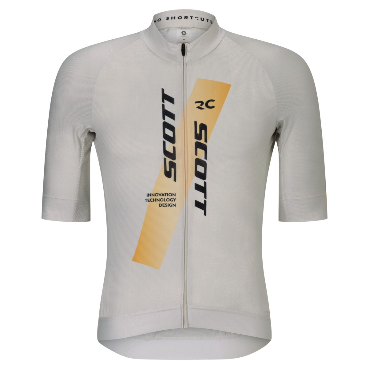 Scott RC Pro Fahrradtrikot kurzarm weiß/orange 2026
