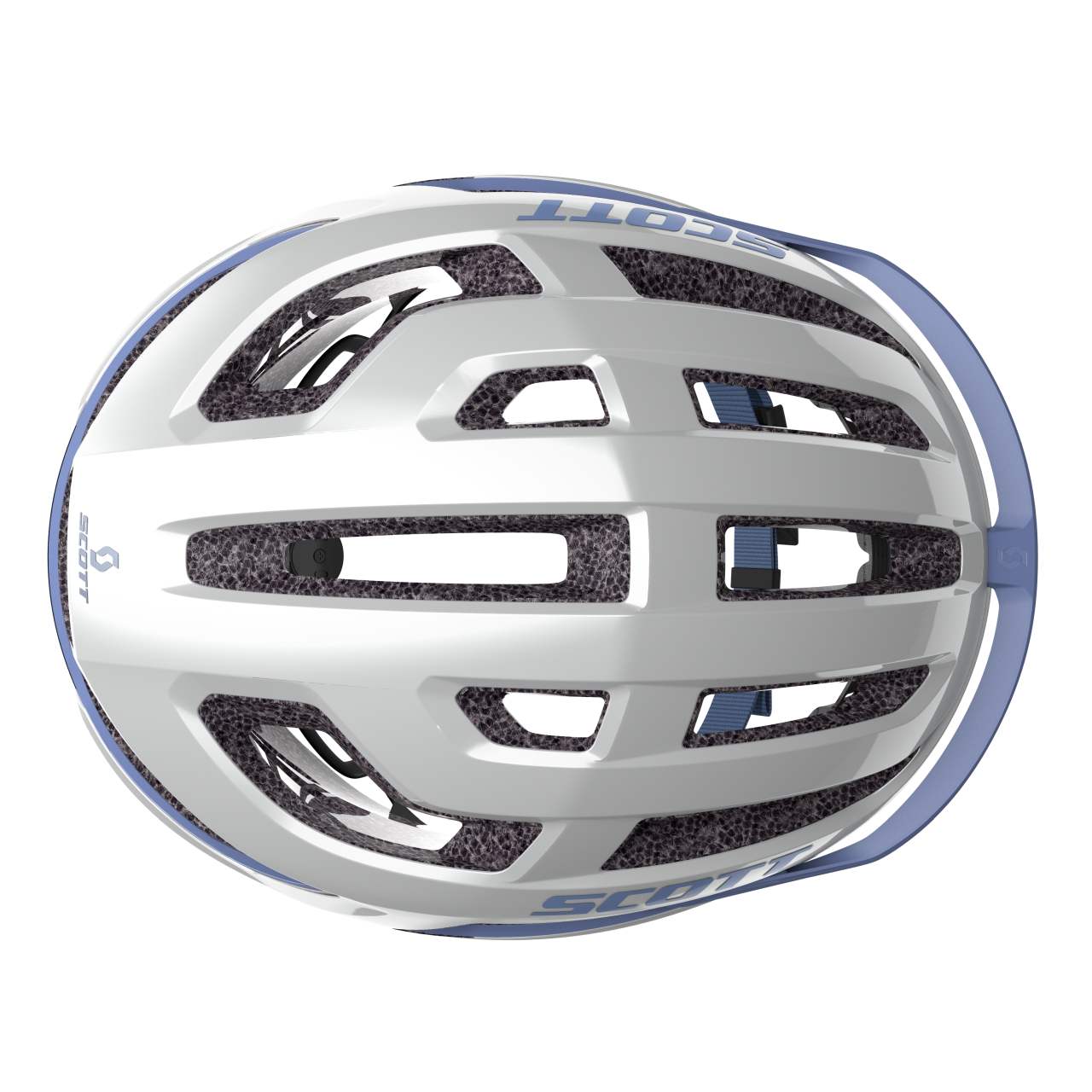 Scott Arx Rennrad Fahrrad Helm weiß/blau 2026