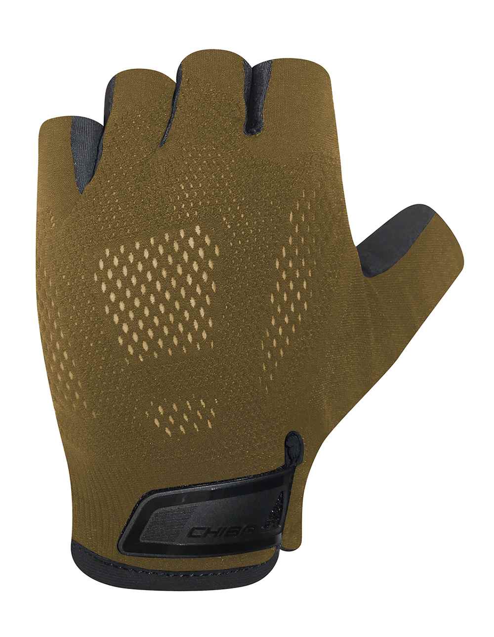 Chiba BioXCell Road Fahrrad Handschuhe kurz olive grün 2027
