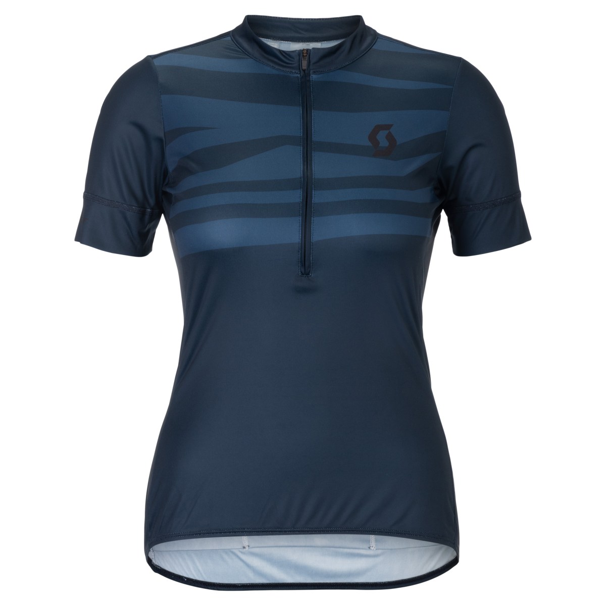 Scott Endurance LT Damen Fahrradtrikot kurzarm blau 2026