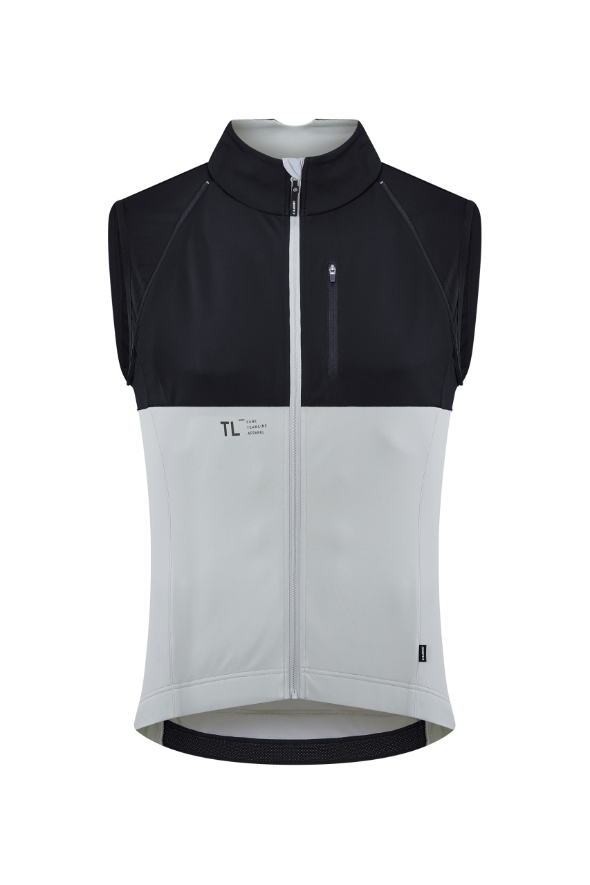 Cube Teamline Fahrrad Multifunktionsjacke schwarz/grau 2026