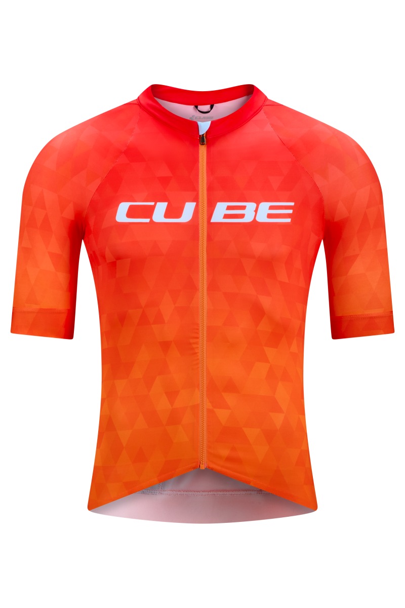 Cube Road / XC Fahrrad Trikot kurz orange 2026