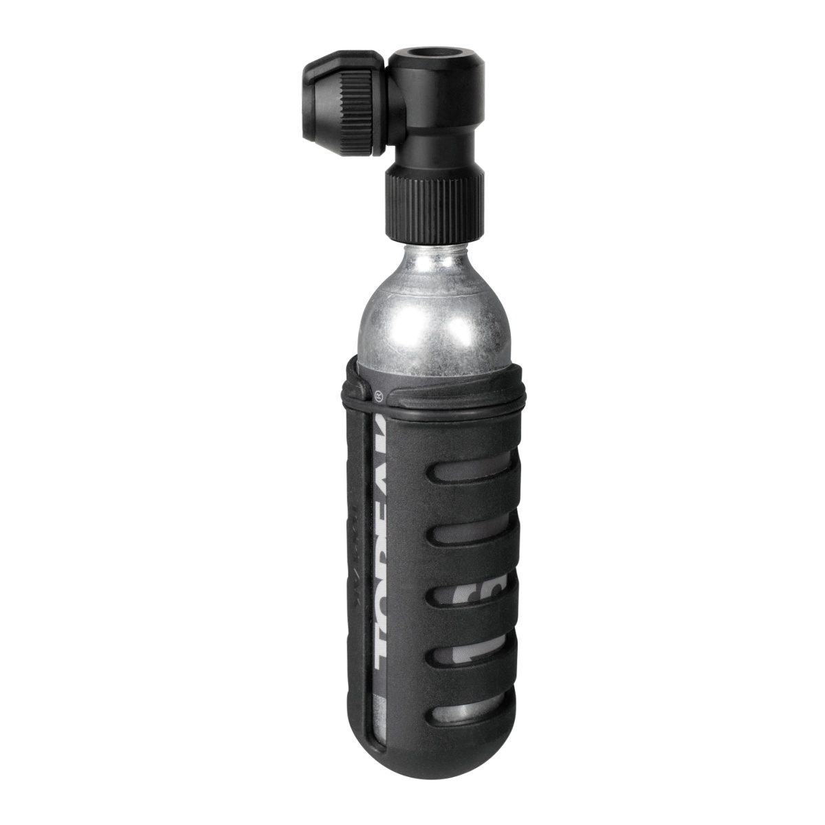 Topeak Nano AirBooster L 16G Fahrrad CO2 Kartuschen Pumpe schwarz