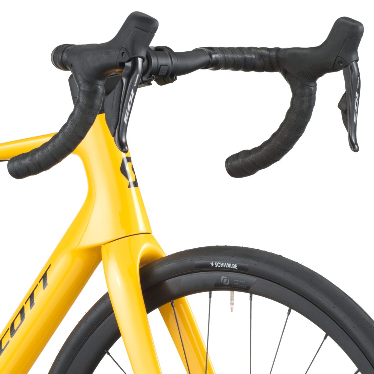 Scott Addict 40 Carbon Rennrad vivid gelb 2026