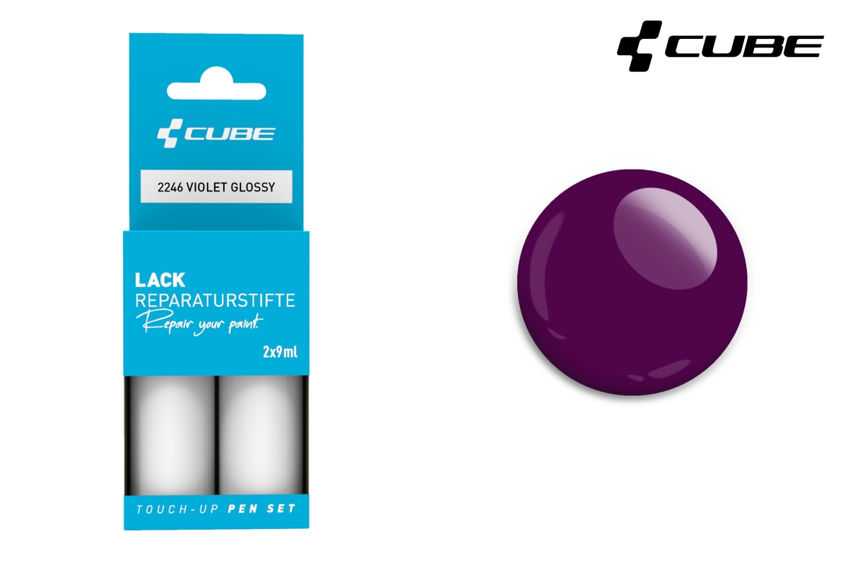 Cube Touch-Up Pen Lackreparaturstift Set 30ml / 49.83 / Liter violet glossy 2246
