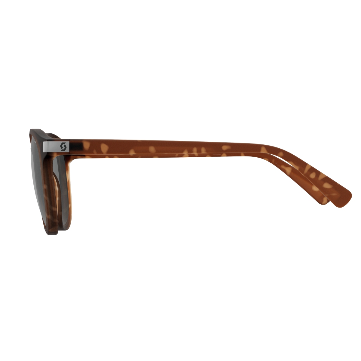 Scott Riff Freizeit Sonnenbrille tortoise rot/AMP grau S3