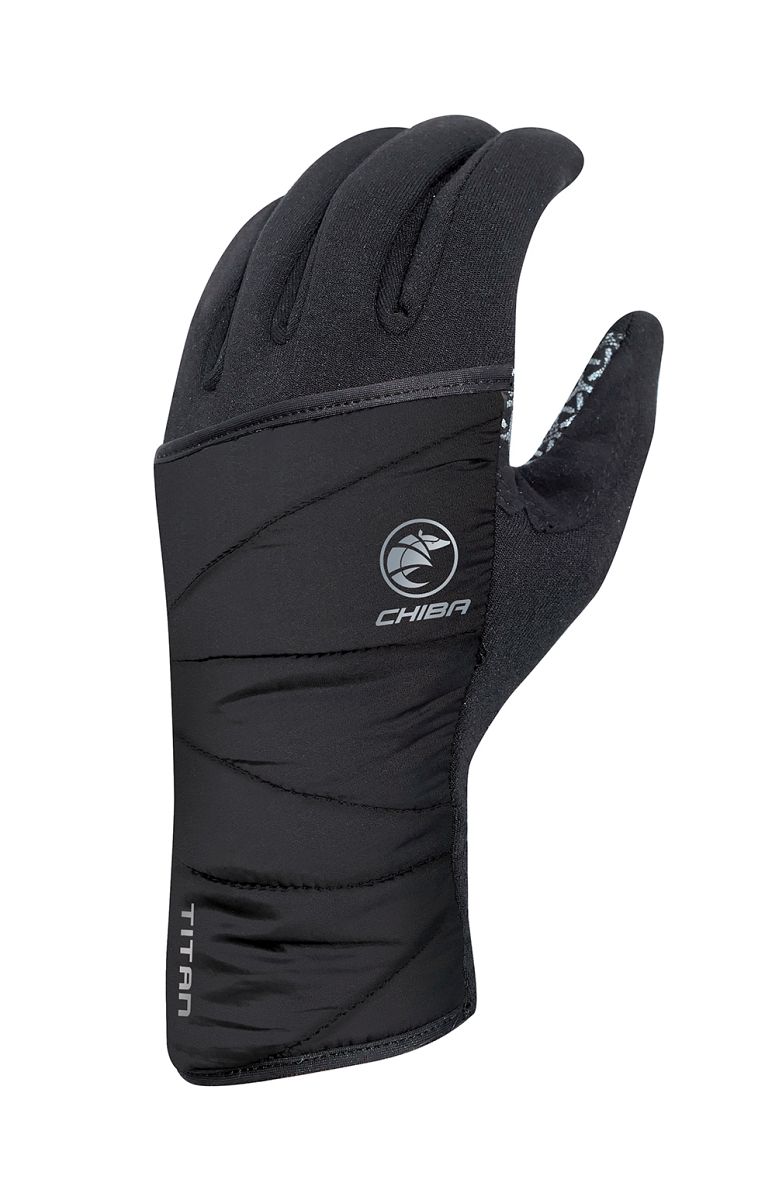 Chiba Polarfleece Titan Winter Fahrrad Handschuhe schwarz 2027