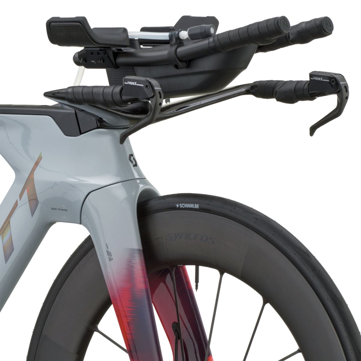 Scott Plasma RC Ultimate Carbon Triathlon / Zeitfahrrad narwal grau/gloaming orange 2027
