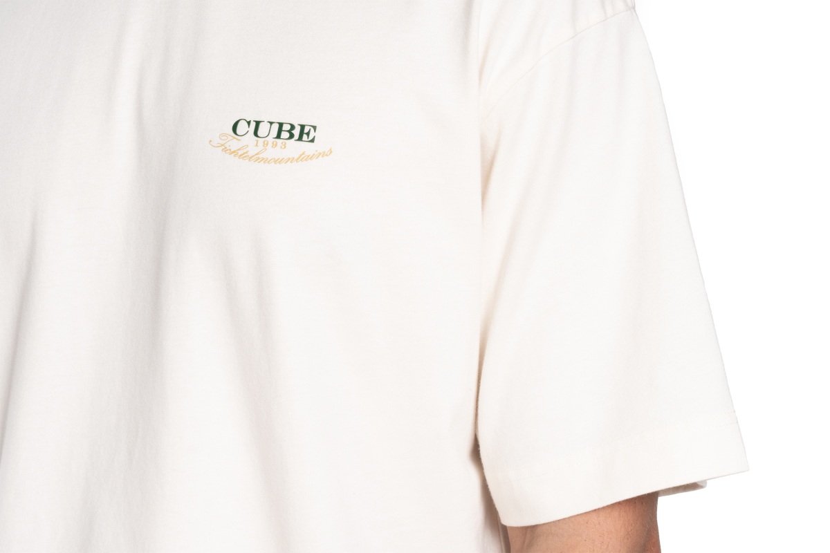 Cube Organic Club Dropshoulder Freizeit T-Shirt creme weiß 2027
