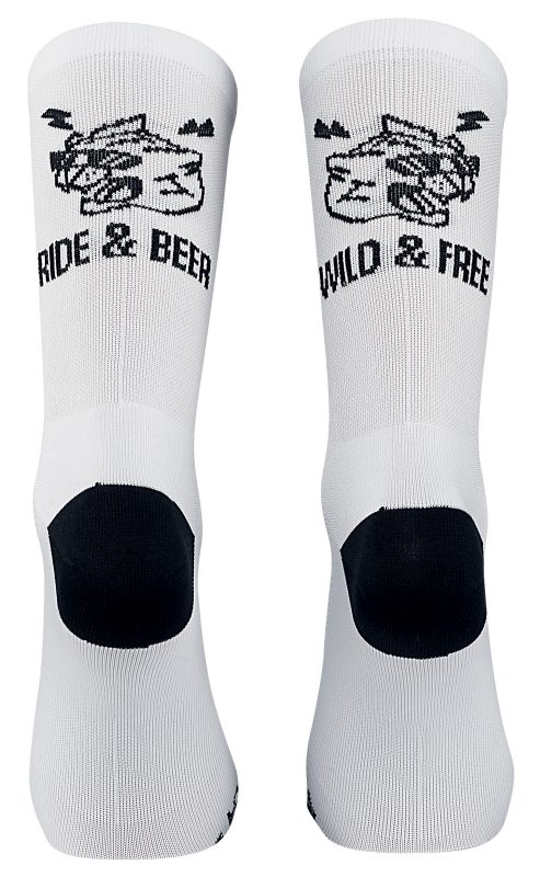 Northwave Ride & Beer Fahrrad Socken weiß 2024