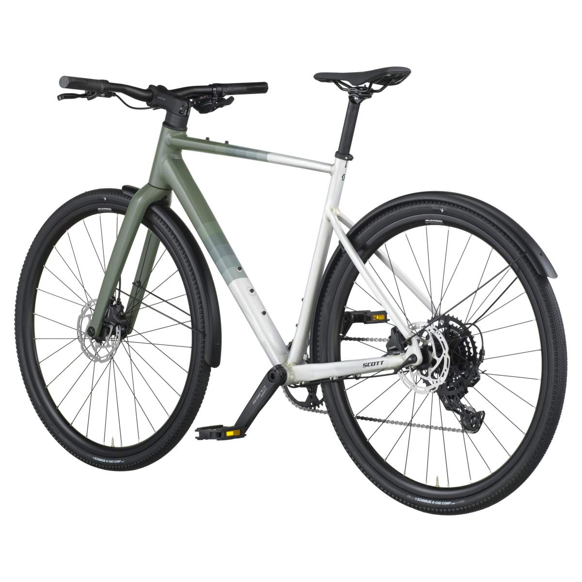 Scott Metrix 30 EQ Fitnessbike wenge grün/silberfarben 2026