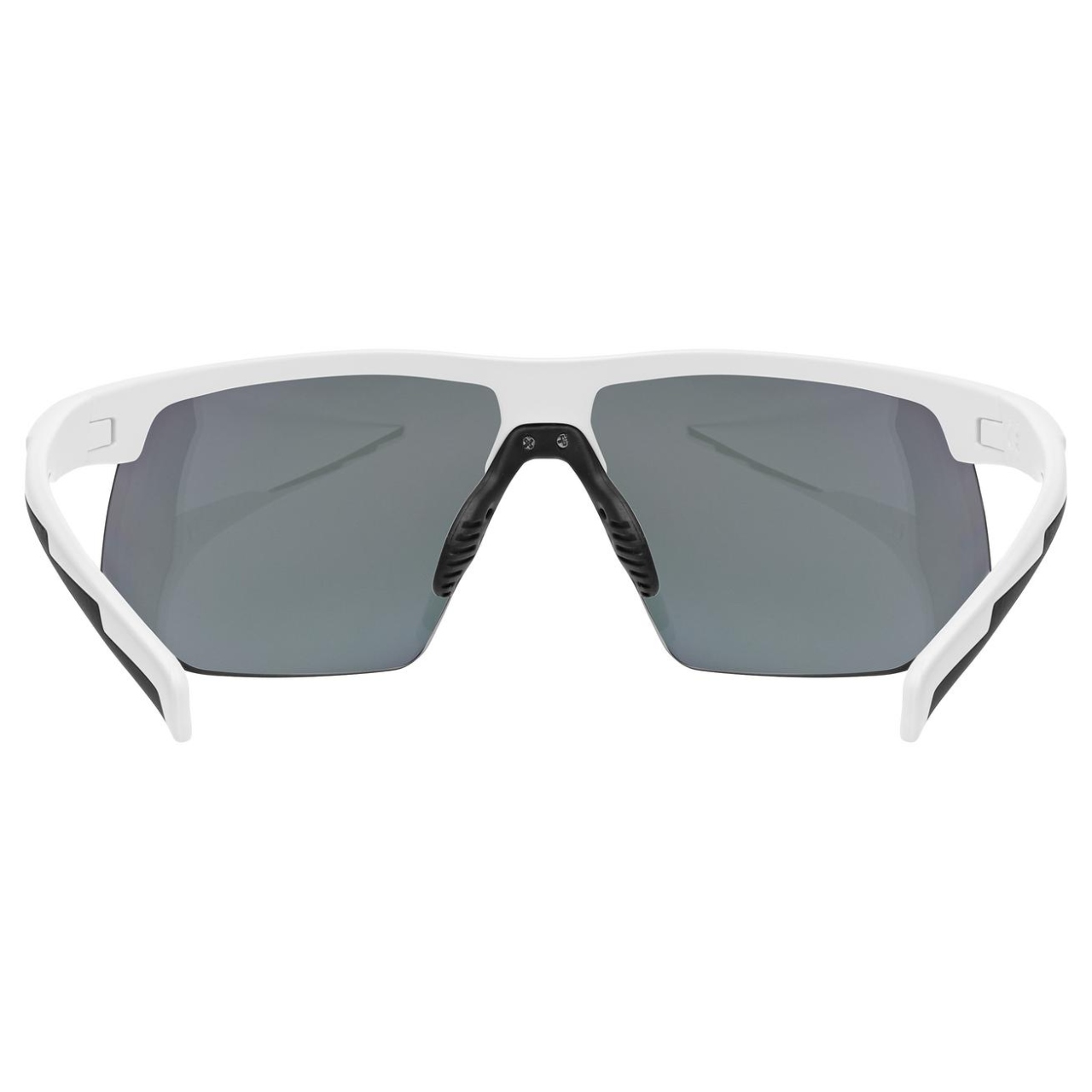 uvex Aerios Laufbrille matt weiß / mirror rosa