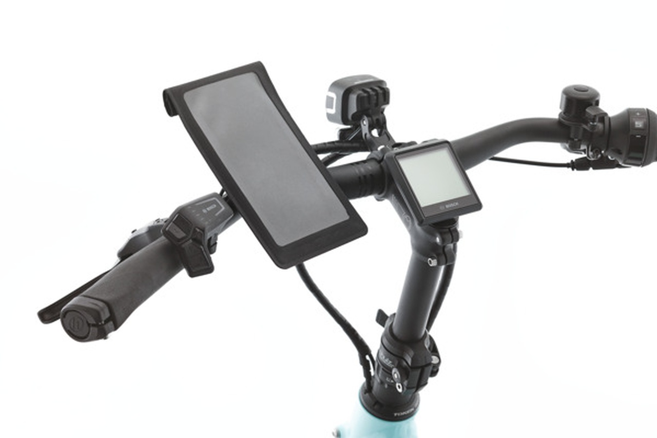 Qio Smartphone Mount Lenker Handyhalter schwarz