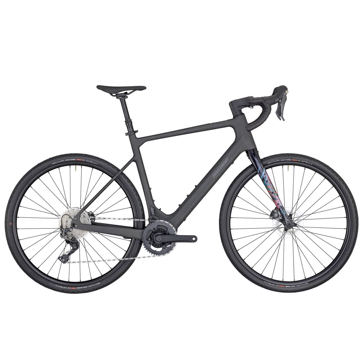 Bergamont E-Grandurance Elite Carbon Pedelec E-Bike Gravelbike schwarz 2025