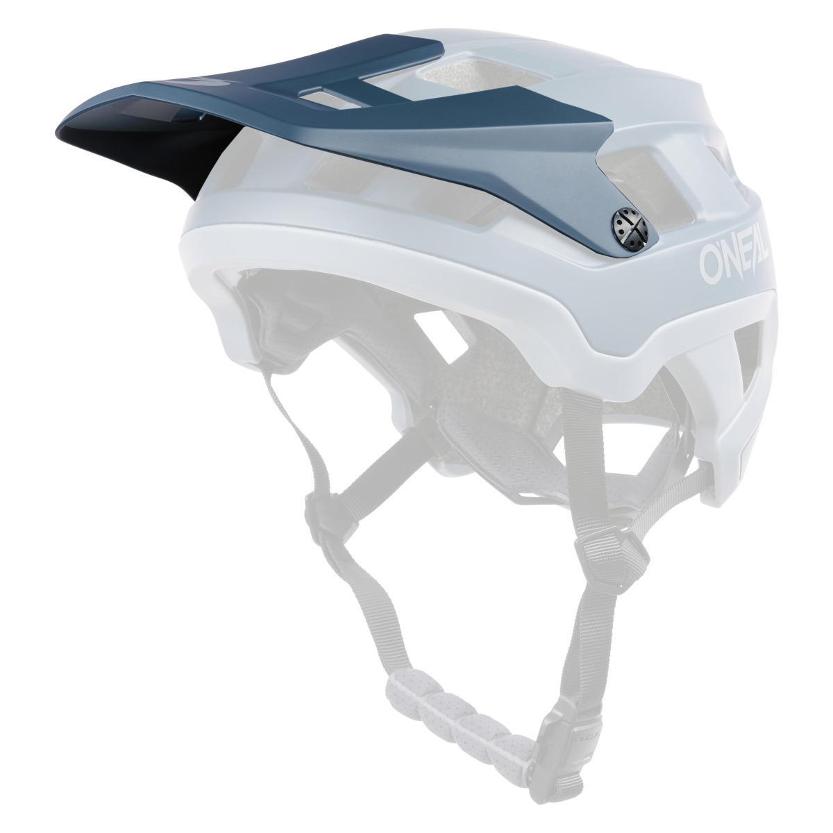 O'Neal Defender Solid Visor Helm Blende Schirm blau Oneal