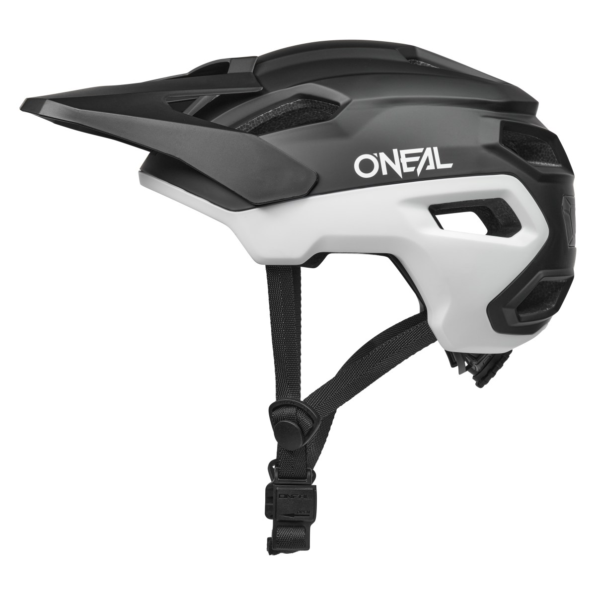 ONeal Trailfinder Evo Solid MTB Fahrradhelm schwarz/weiß 2027