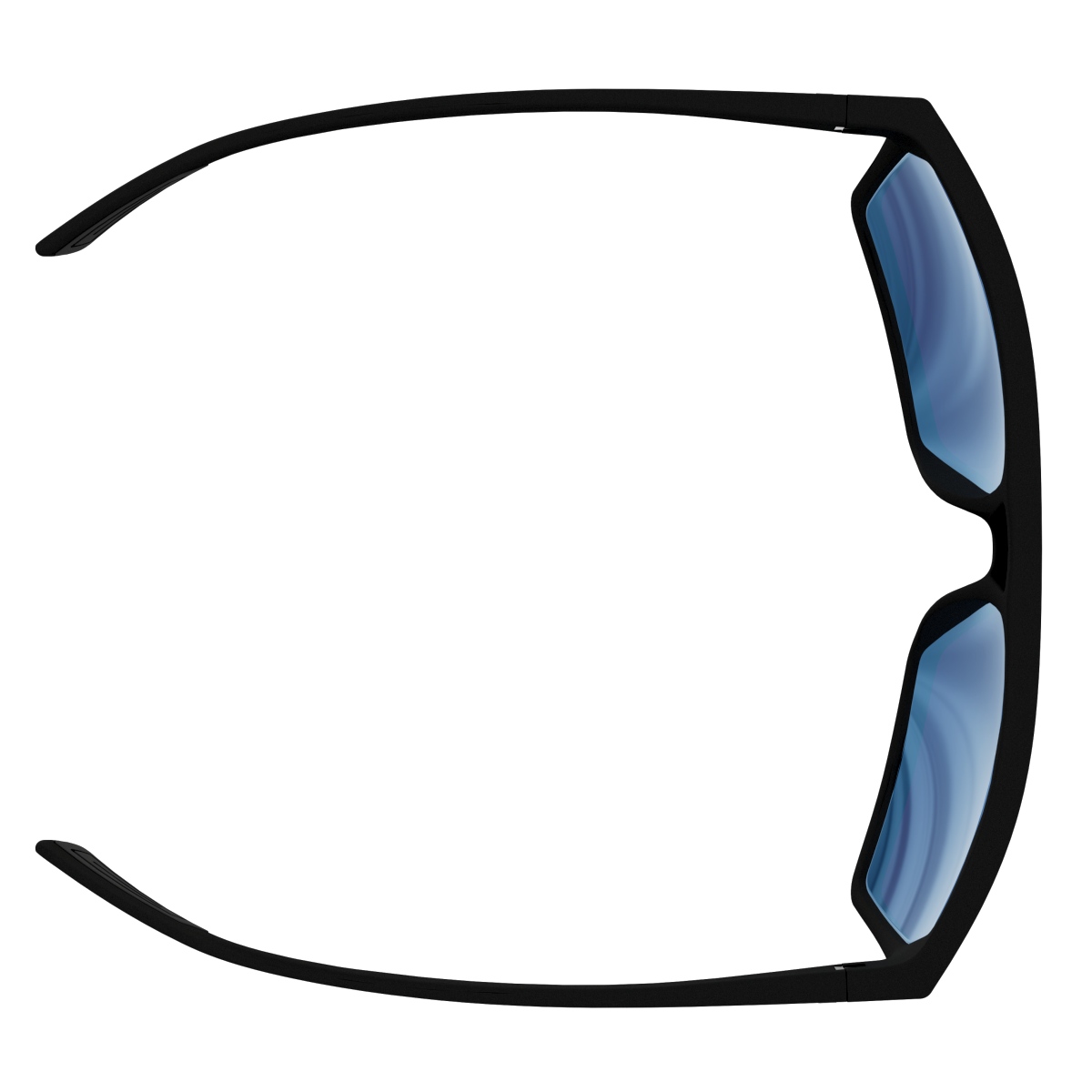 Scott Tune Freizeit Sonnenbrille schwarz/AMP beryl blau chrome S3