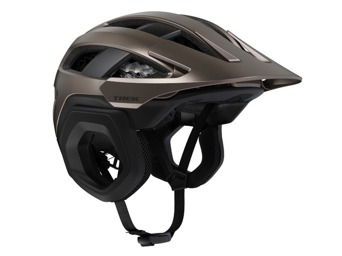 Bontrager Blaze WaveCel MTB Fahrrad Helm bronzefarben / schwarz 2026