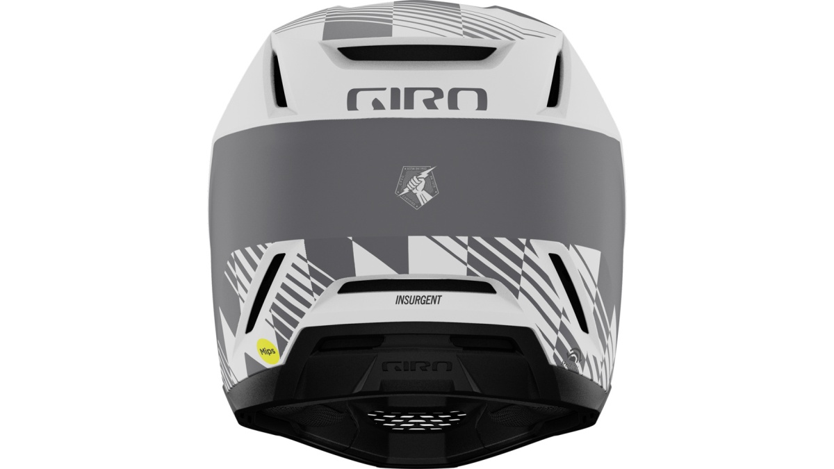 Giro Insurgent Shperical MIPS DH Fahrrad Helm matt rush weiß/grau 2025