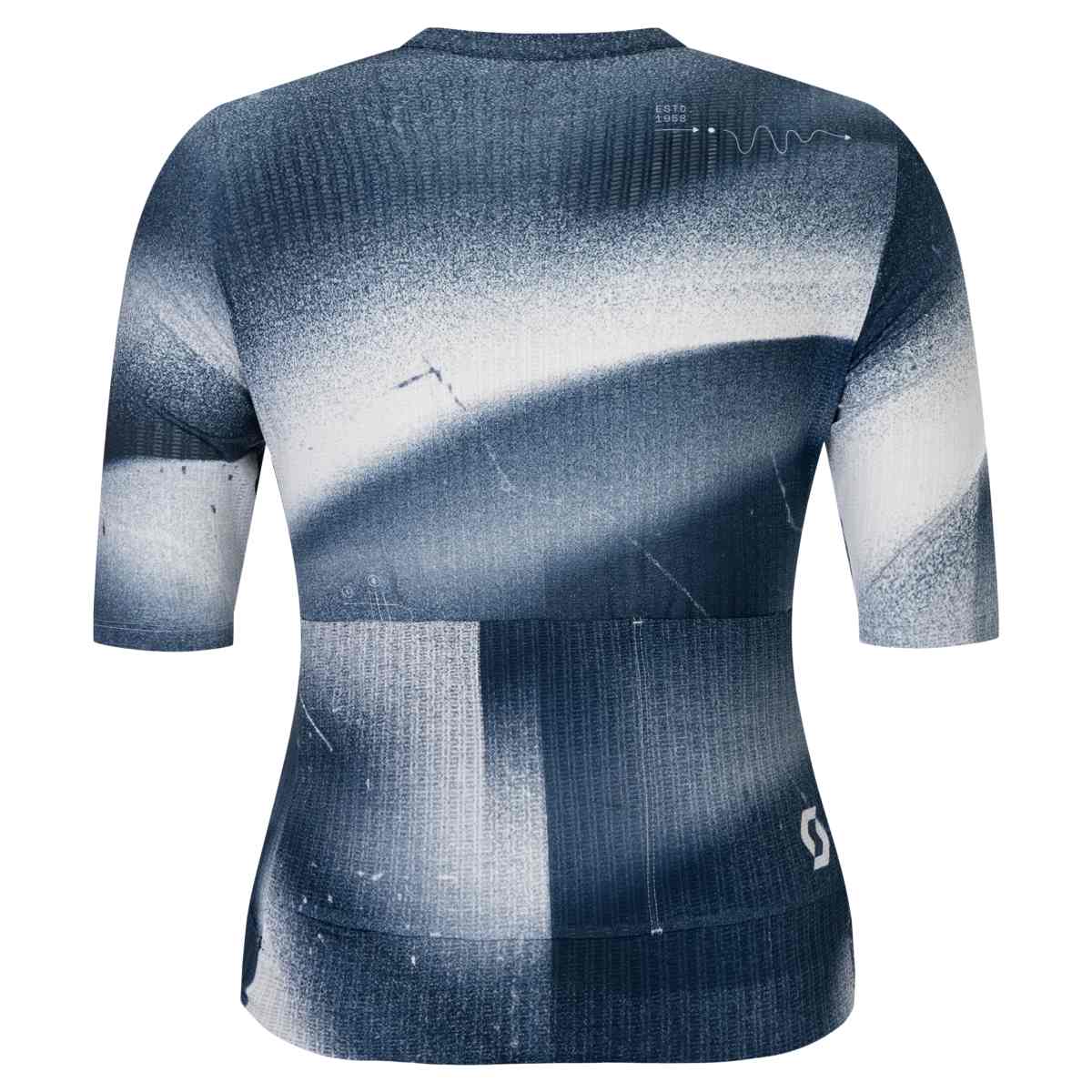 Scott Pro SL Damen Fahrradtrikot kurzarm blau/weiß 2026