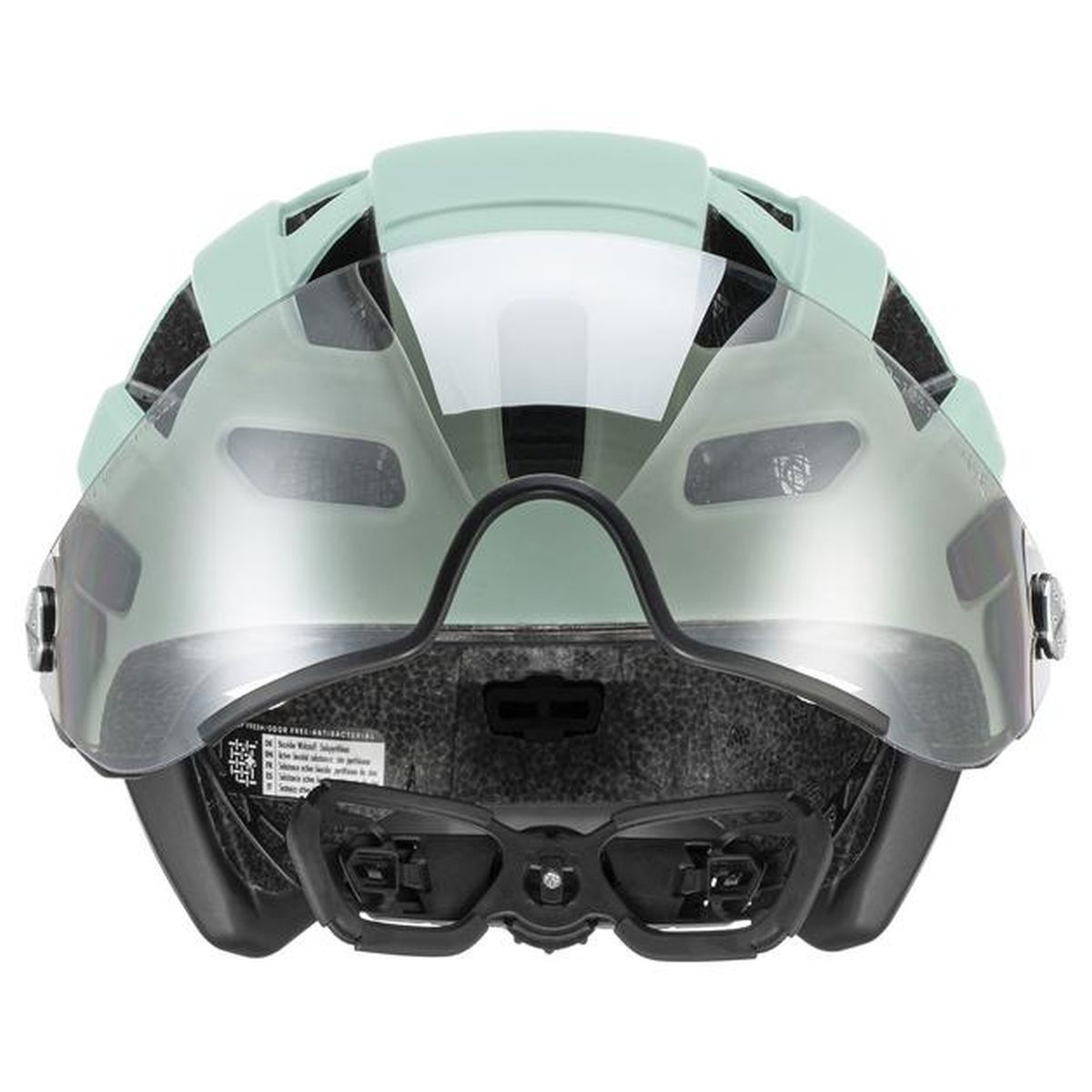 Uvex Finale Visor City Trekking Fahrrad Helm matt grün 2026