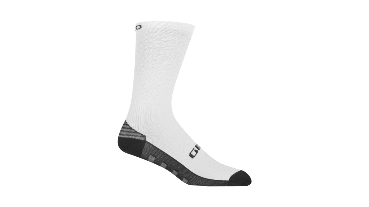 Giro HRC + Grip Fahrrad Socken weiß 2025