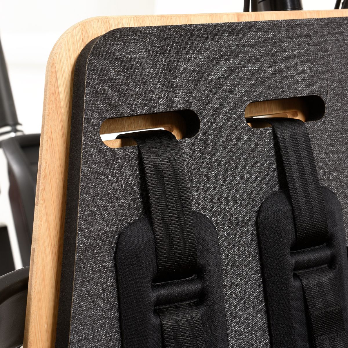 Bergamont Kids Bench Kinder Sitzbank inkl. Gurtsystem für E-Cargoville LJ schwarz