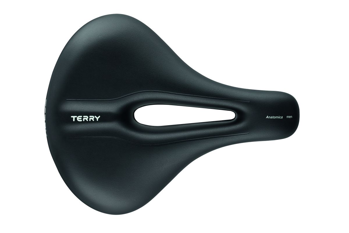 Terry Anatomica City Comfort Herren Fahrrad Sattel schwarz