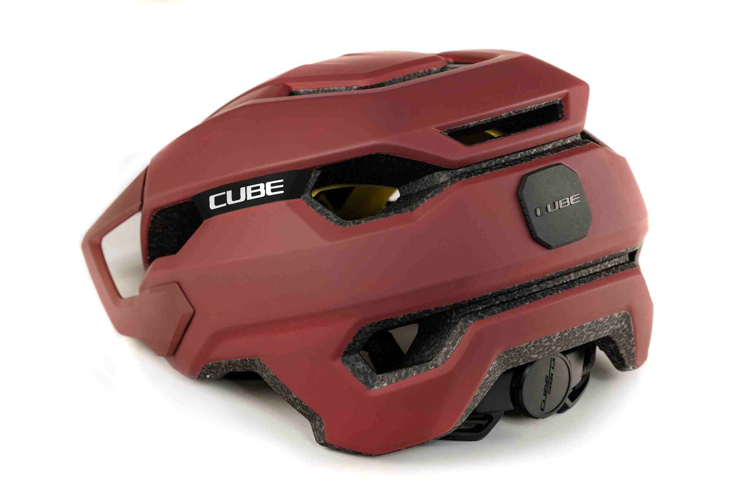 Cube Stray MIPS MTB Fahrrad Helm burgund rot matt 2027