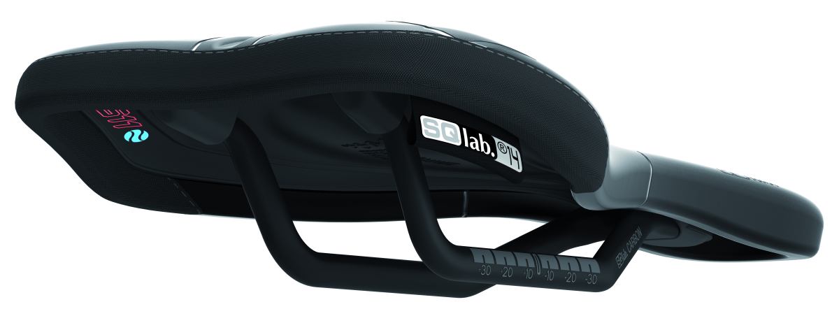 SQlab 611 Ergowave Carbon Unisex MTB Tech / Trail Fahrrad Sattel schwarz