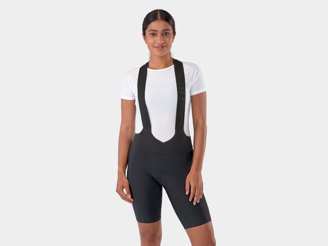 Trek Velocis Damen Fahrrad Trägerhose kurz schwarz 2025