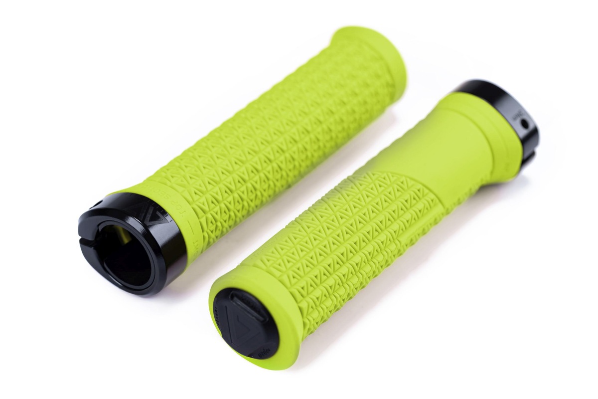 Acid Icon Pro Ergo Fahrrad Schraubgriffe lime gelb