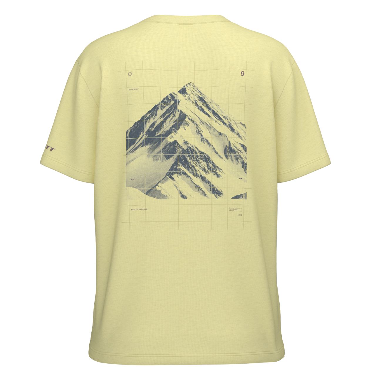 Scott Defined DRI Wool Damen Outdoor / Sport Shirt kurzarm maize gelb 2027