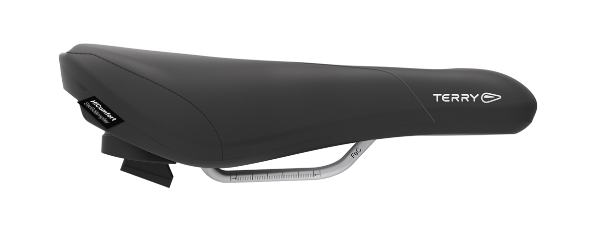 Terry Fisio GT Max Men Touring Comfort Herren Fahrrad Sattel schwarz