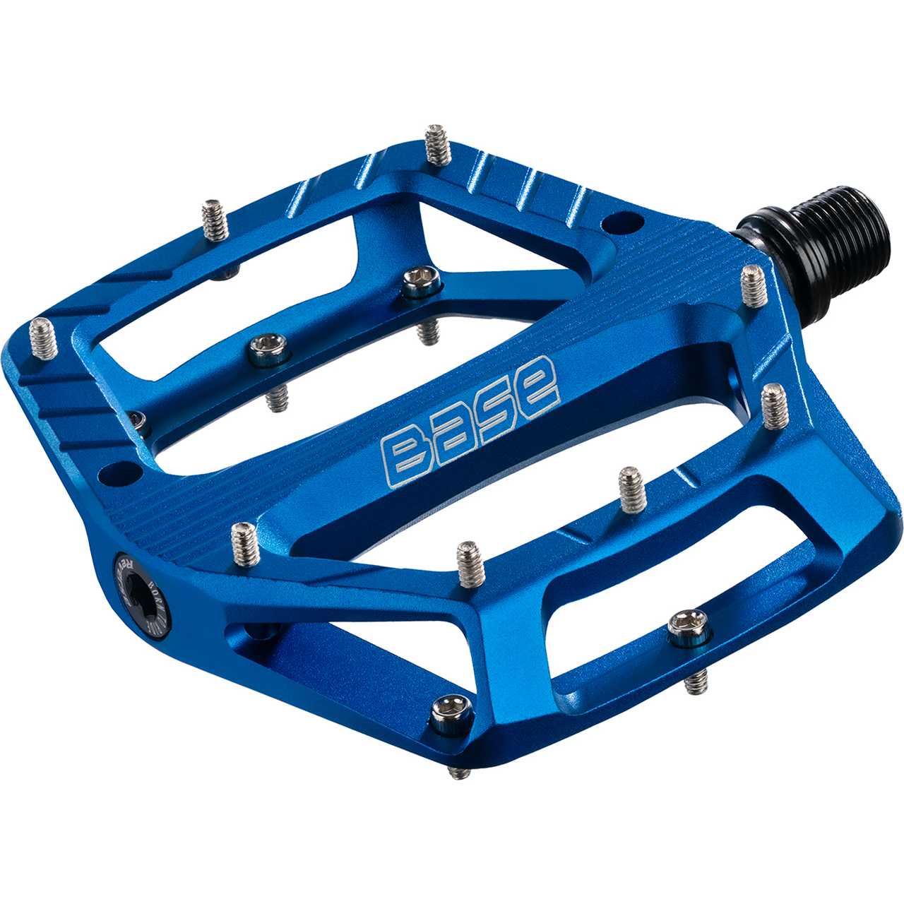 Reverse Base Flat Fahrradpedale blau