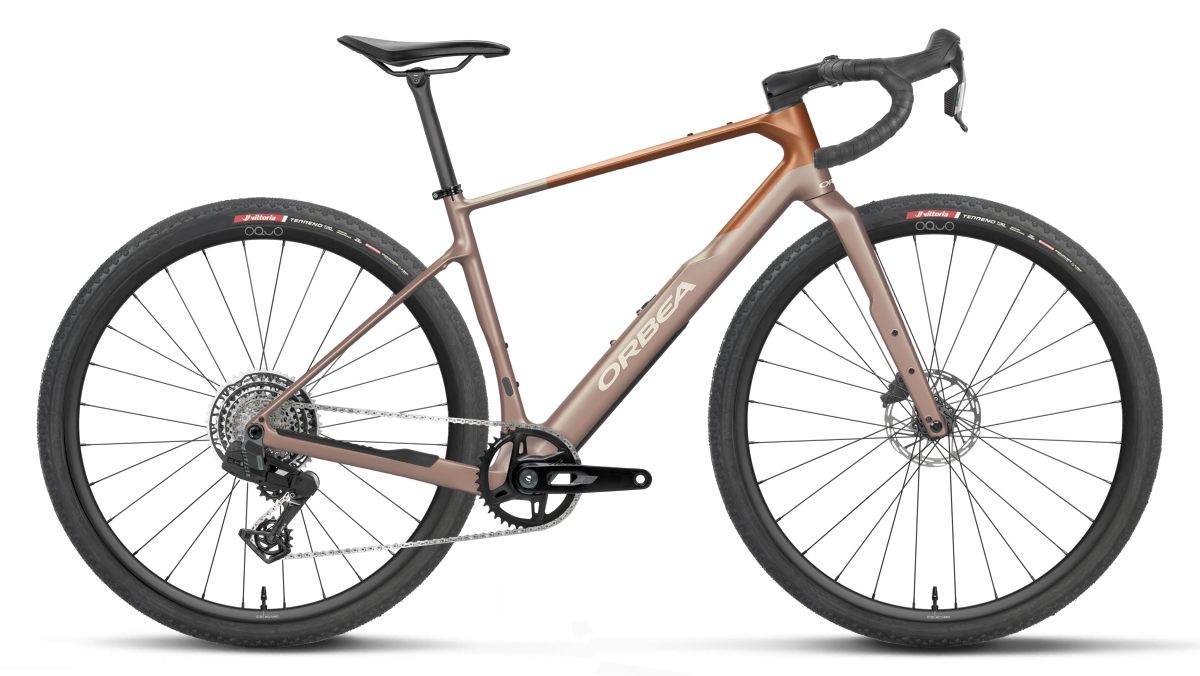 Orbea Terra M31eTEAM 1X Carbon Gravel Fahrrad nickel/met cinnamon 2027