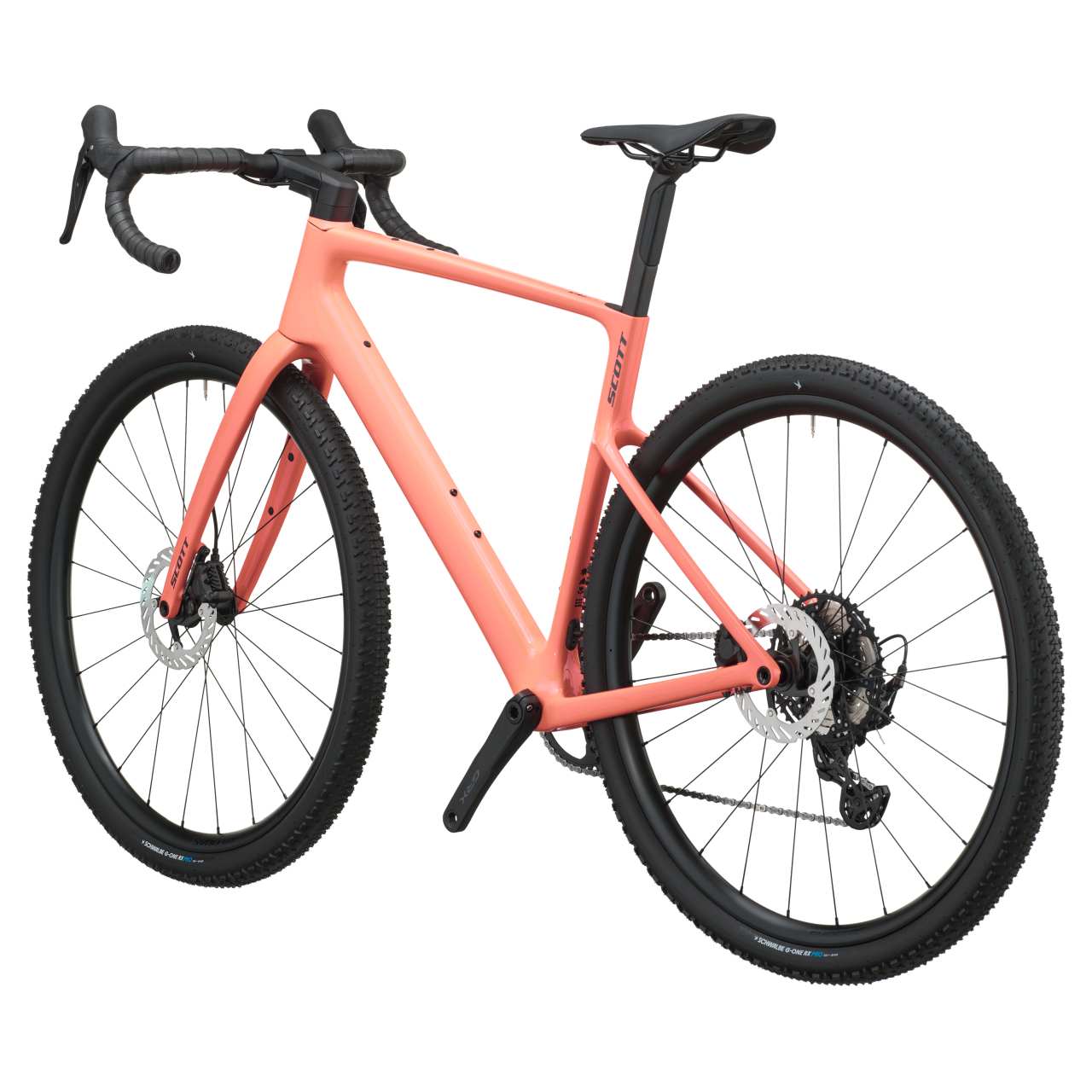 Scott Addict Gravel 40 Carbon Fahrrad peach pink 2027