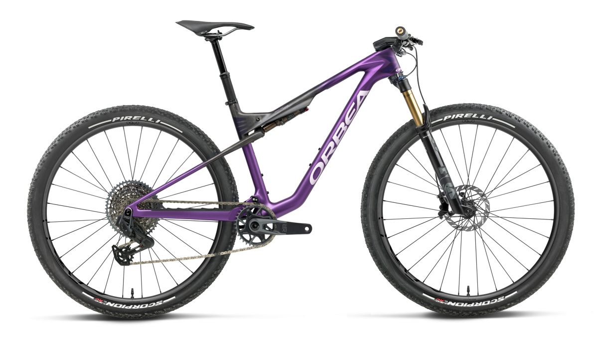 Orbea Oiz M-Team AXS 29'' Carbon MTB Fahrrad royal plum/diamond black carbon view 2027