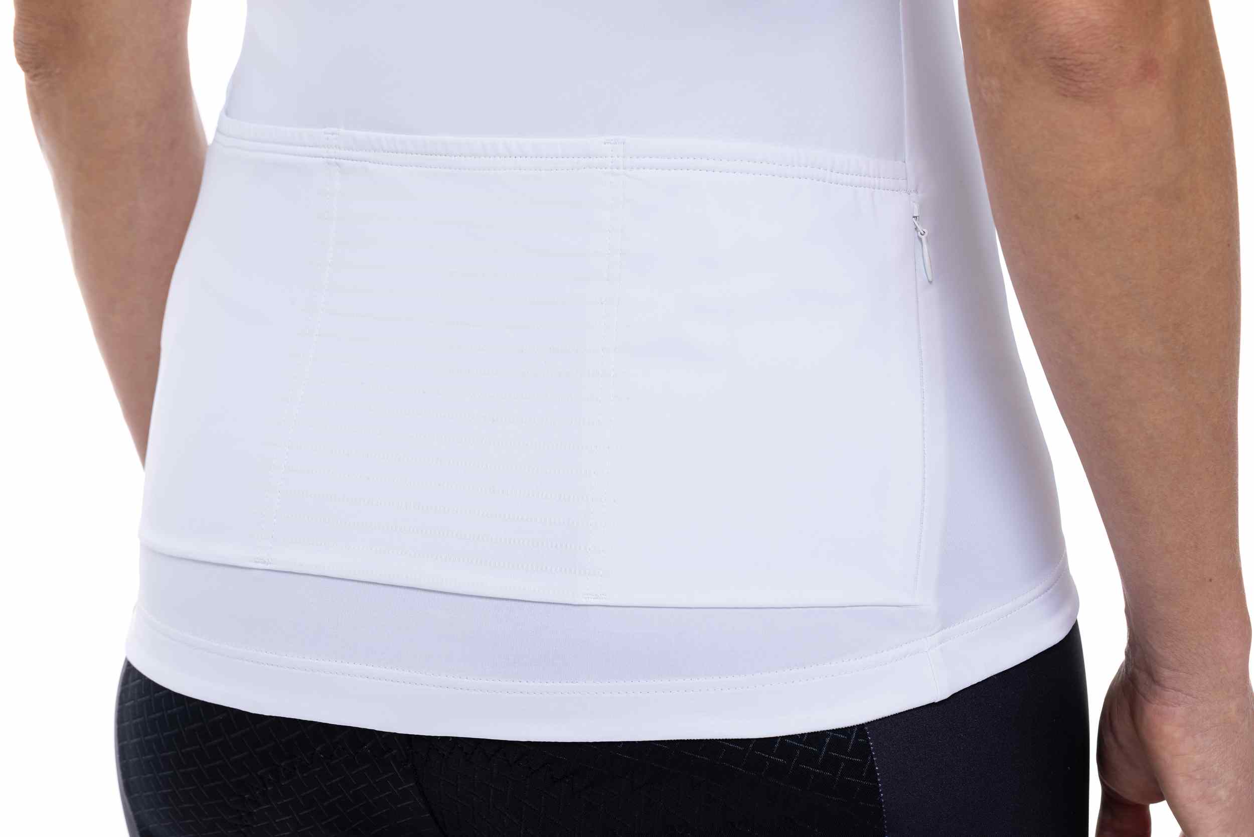 Cube Tea mline Damen Fahrrad Trikot kurz weiß / rot / blau 2027
