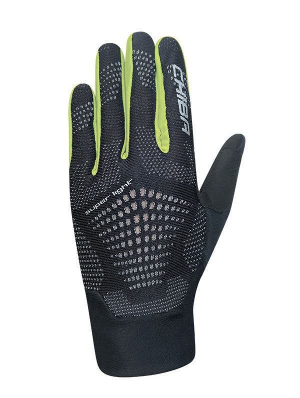 Chiba Superlight Fahrrad Handschuhe lang schwarz/gelb 2027