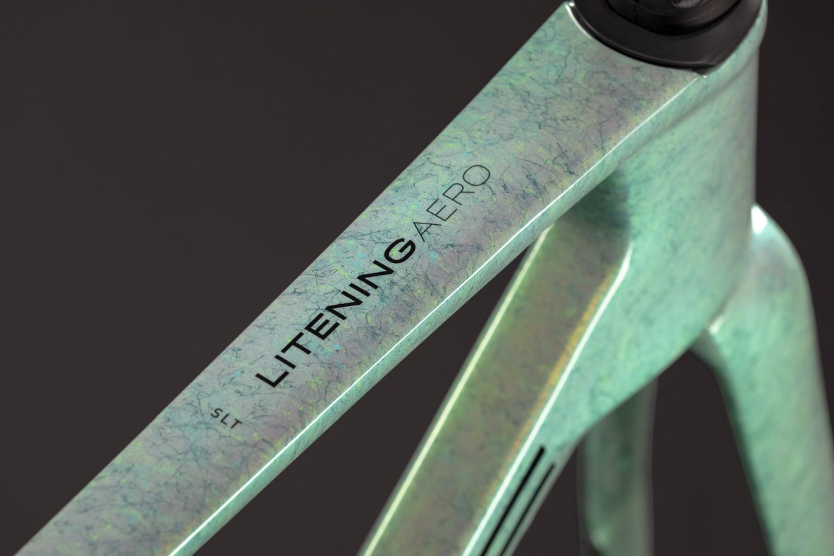 Cube Litening AERO C:68X Frameset Carbon Rahmenset genesisfibre/black 2027