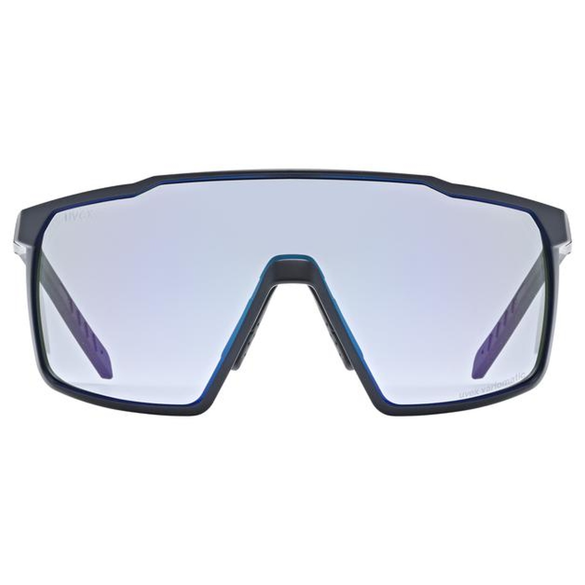 Uvex Mtn Perform Small V Outdoor / Sport Brille matt schwarz/litemirror blau