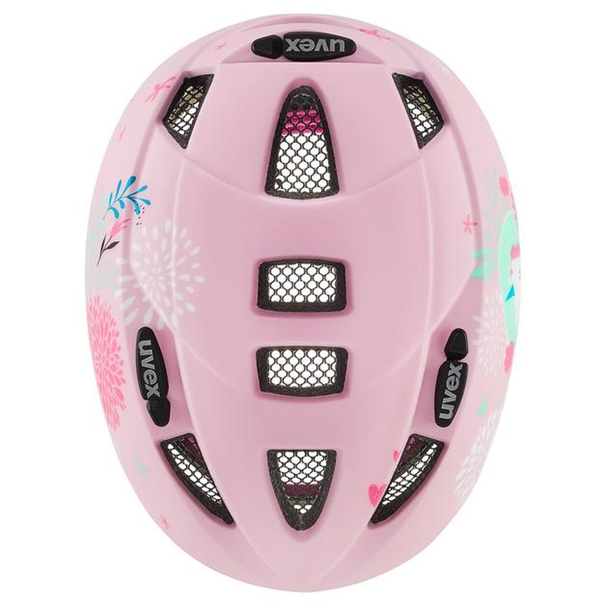 Uvex Kid 2 Unicorn Kinder Fahrrad Helm Gr. 46-52cm matt rosa 2027