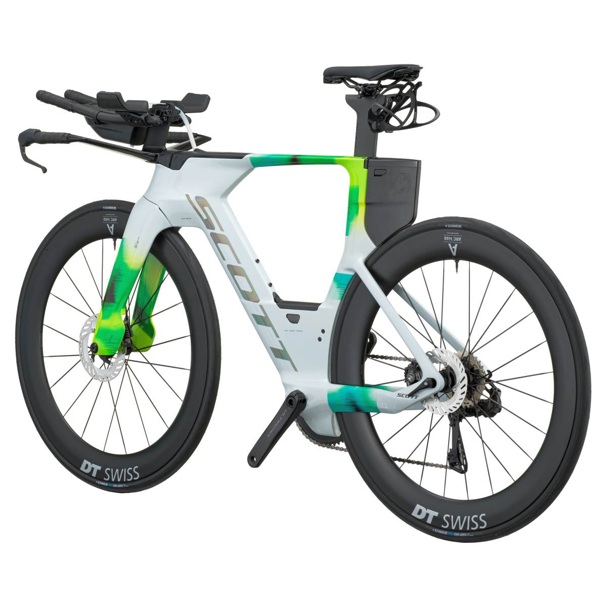 Scott Plasma RC Pro Carbon Triathlon / Zeitfahrrad cumulus weiß/viper grün 2027